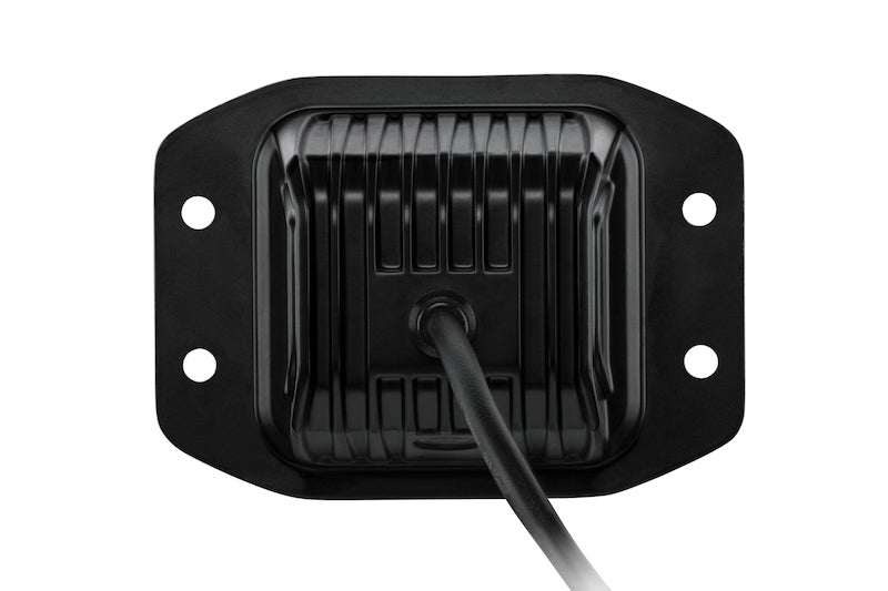 Hella Universal Black Magic 3.2in L.E.D. Cube Kit - Flood Beam (Flush Mount)-thumbmail-3