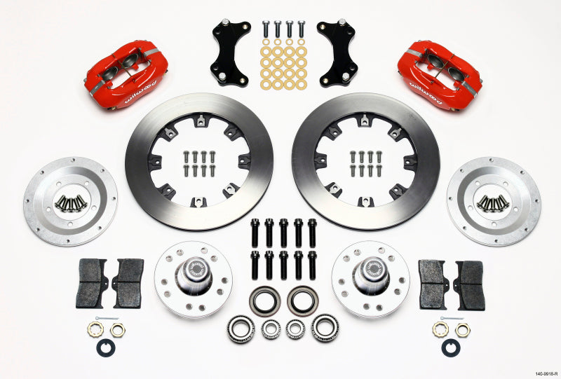 Wilwood Forged Dynalite Front Kit 12.19in Red WWE ProSpindle-thumbmail-1