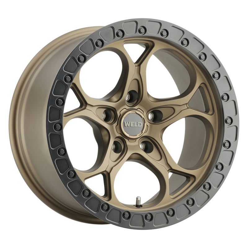Weld Off-Road W106 17X9.0 Ledge 5X127 ET00 BS5.00 Satin Bronze Satin Black 71.5-thumbmail-1