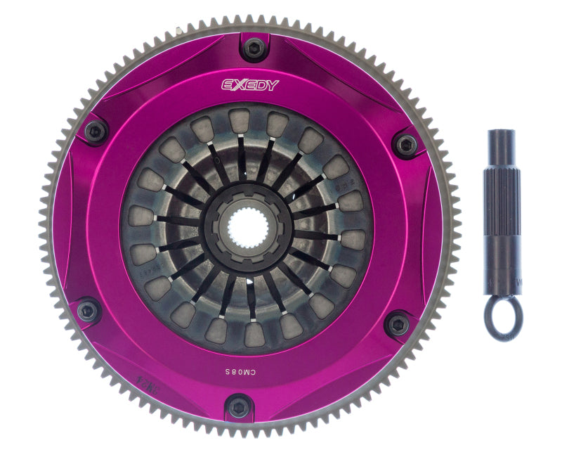Exedy 2000-2009 Honda S2000 L4 Hyper Twin Cerametallic Clutch Rigid Disc Pull Type Cover-thumbmail-1