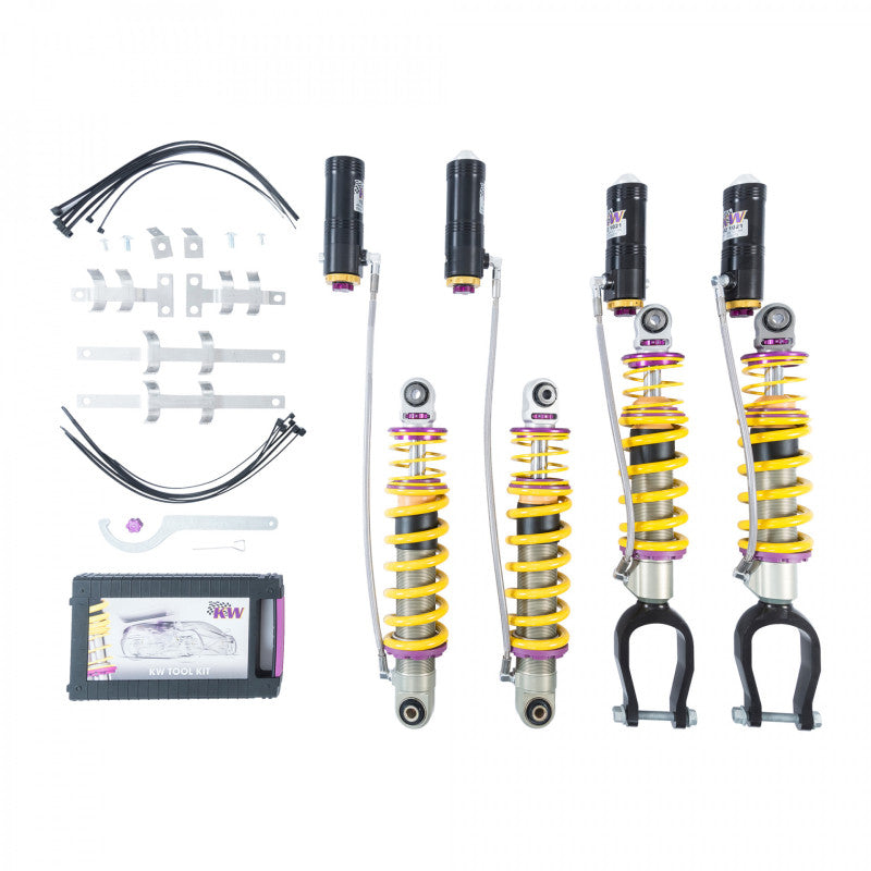 KW Coilover Kit V4 Bundle Audi R8 (4S) Coupe/Spyder w/o Magnetic Ride-thumbmail-1