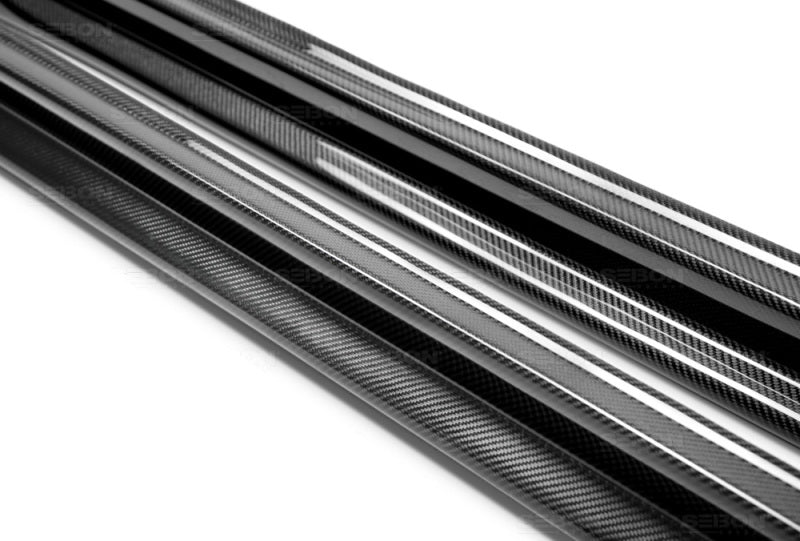 Seibon 04-05 Subaru WRX CW Carbon Fiber Side Skirts-thumbmail-2
