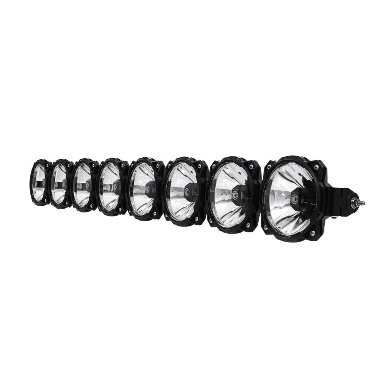 KC HiLiTES Universal 50in. Pro6 Gravity LED 8-Light 160w Combo Beam Light Bar (No Mount)-thumbmail-15