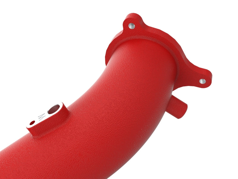 aFe BladeRunner Red 2-3/4in Aluminum Charge Pipe 2021 Toyota Supra GR (A90) I4-2.0L (t) B48-thumbmail-4