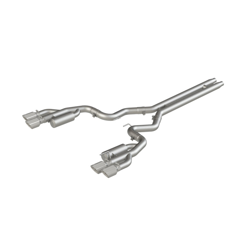 MBRP 18-19 Ford Mustang GT 5.0 3in Cat Back Quad Tip Race Version - AL-thumbmail-2