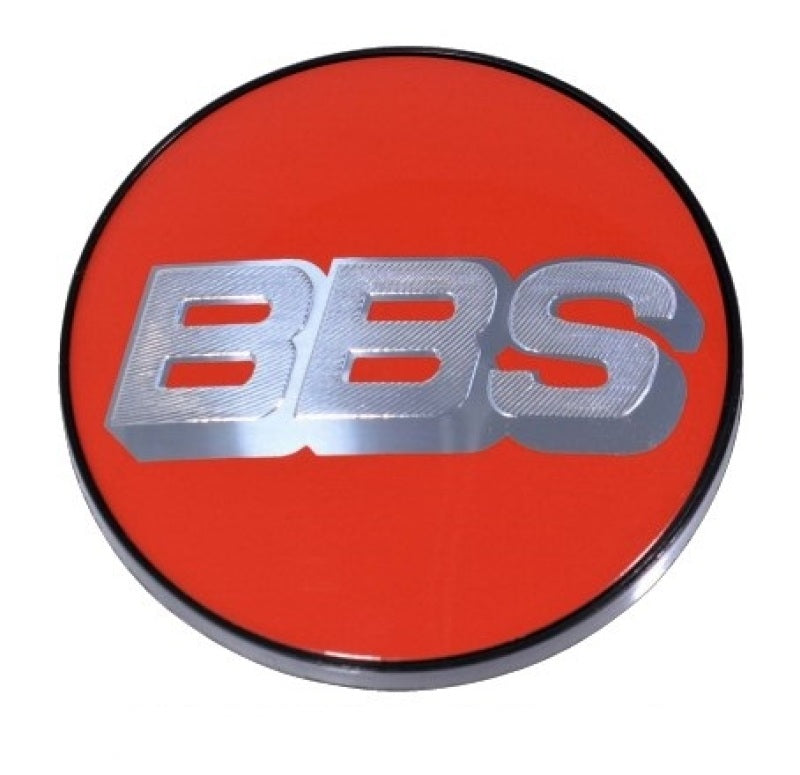 BBS Center Cap 70.6mm Red/Silver (5-Tab)-thumbmail-1
