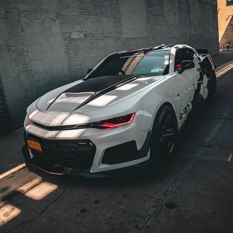 Oracle 16-18 Chevy Camaro RGB+W Headlight DRL Upgrade Kit - ColorSHIFT w/o Controller-thumbmail-4