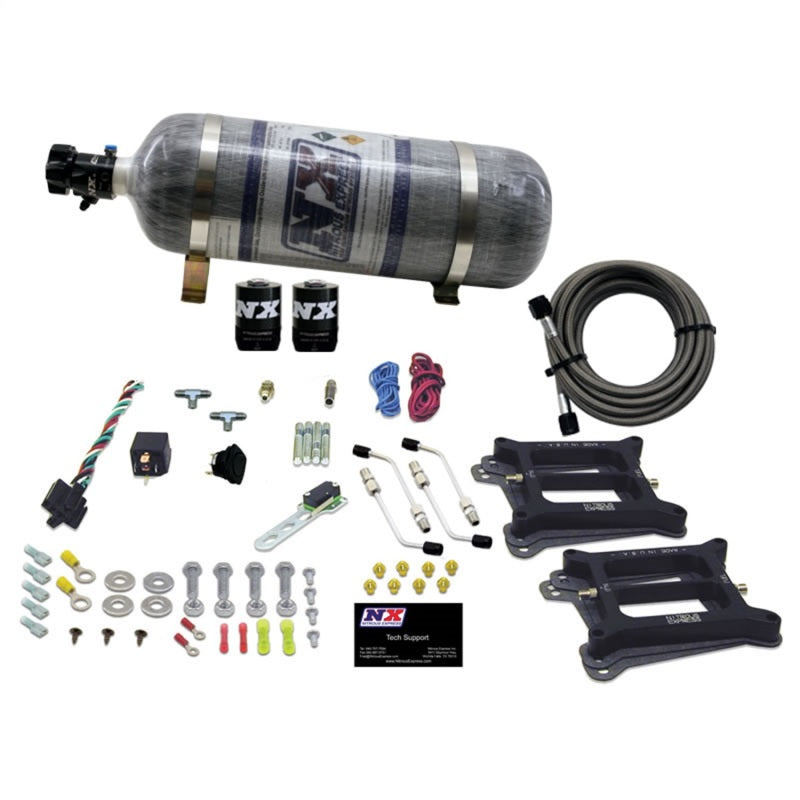 Nitrous Express Dual/4150/Alcohol Nitrous Kit (50-300HP) w/Composite Bottle-thumbmail-2