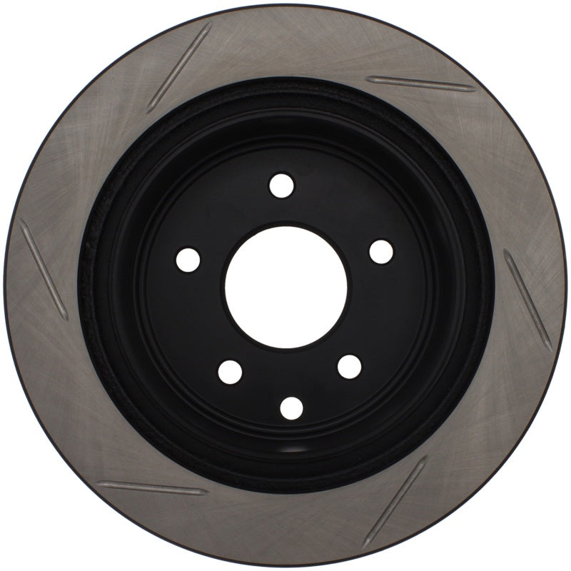 StopTech Power Slot 03-05 350Z / 03-04 G35 / 03-05 G35X SportStop Slotted Rear Left Rotor-thumbmail-4