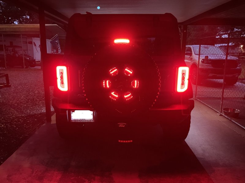 Oracle LED Illuminated Wheel Ring 3rd Brake Light - Red-thumbmail-7
