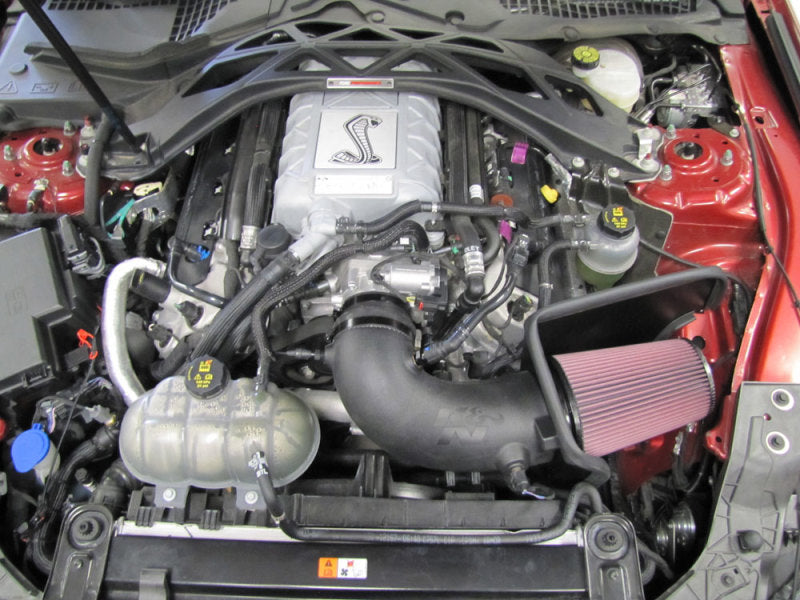 K&N 20-21 Ford Mustang GT500 5.2L V8 Aircharger Performance Intake-thumbmail-2