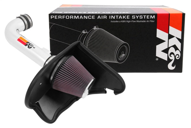K&N 16-17 Chevy Camaro 3.6L Silver Typhoon Short Ram Intake-thumbmail-14