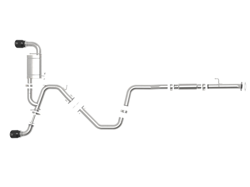 aFe Takeda Exhaust Cat-Back 19-20 Hyundai Veloster N 304SS Black Dual Tips Exhaust-thumbmail-4