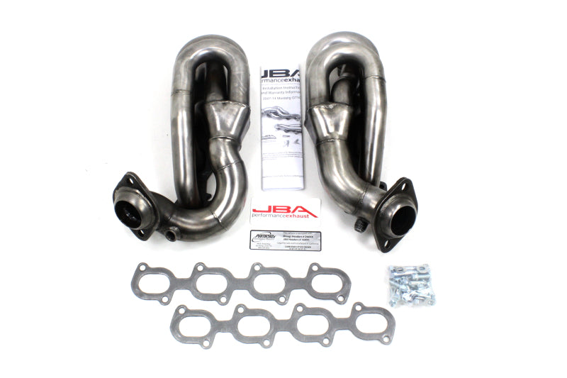 JBA 07-14 Ford GT500 5.4/5.8L 4V 1-5/8in Primary Raw 409SS Cat4Ward Header-thumbmail-1