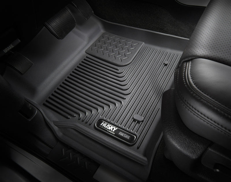 Husky Liners 2015 Chevy Colorado / GMC Canyon Extended Cab X-Act Contour Black 2nd Row Floor Liners-thumbmail-13
