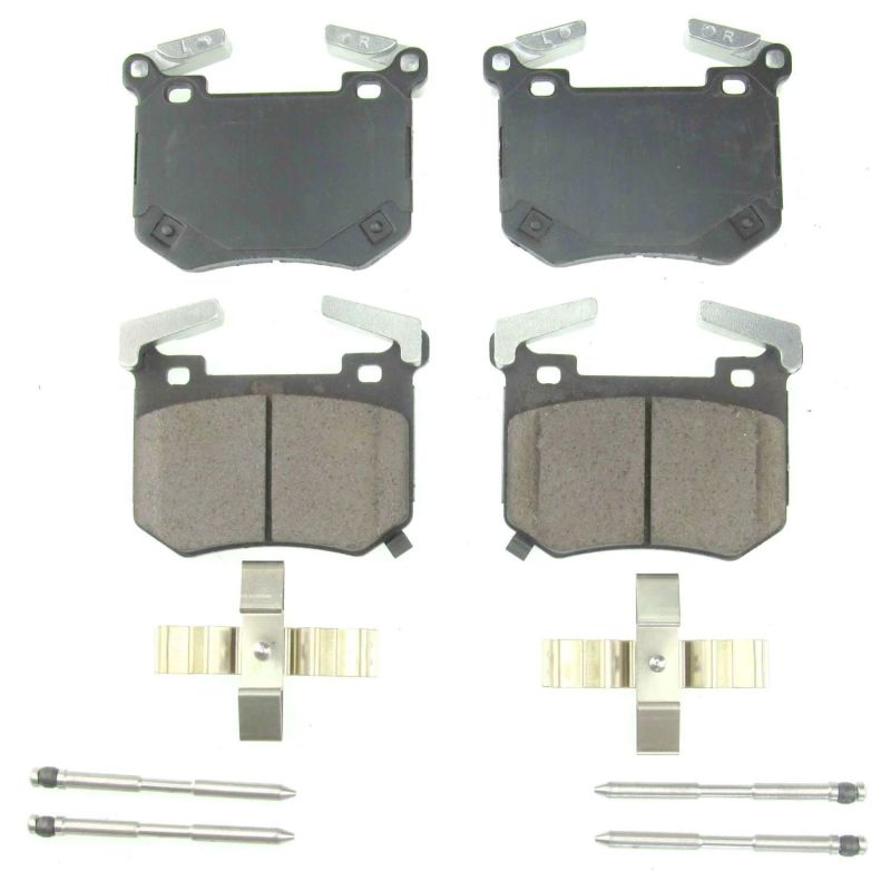 Power Stop 18-19 Kia Stinger Rear Z17 Evolution Ceramic Brake Pads w/Hardware-thumbmail-1