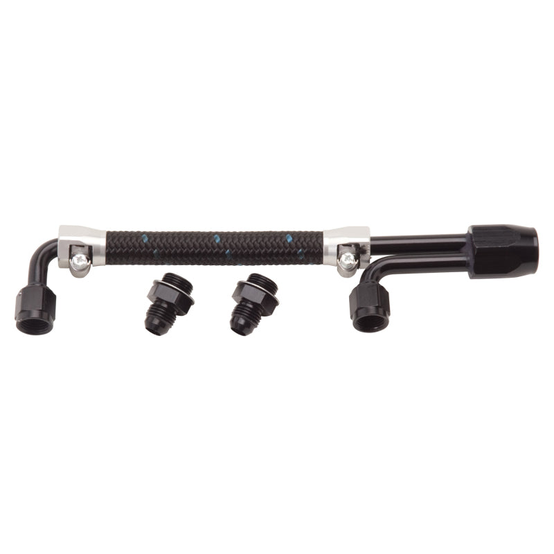 Edelbrock Dual Quad Fuel Line Kit In Clr/Blk Finish-thumbmail-4
