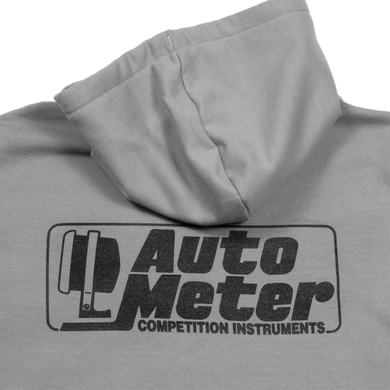 Autometer Gray Competition Pullover Hoodie - Adult XL-thumbmail-2