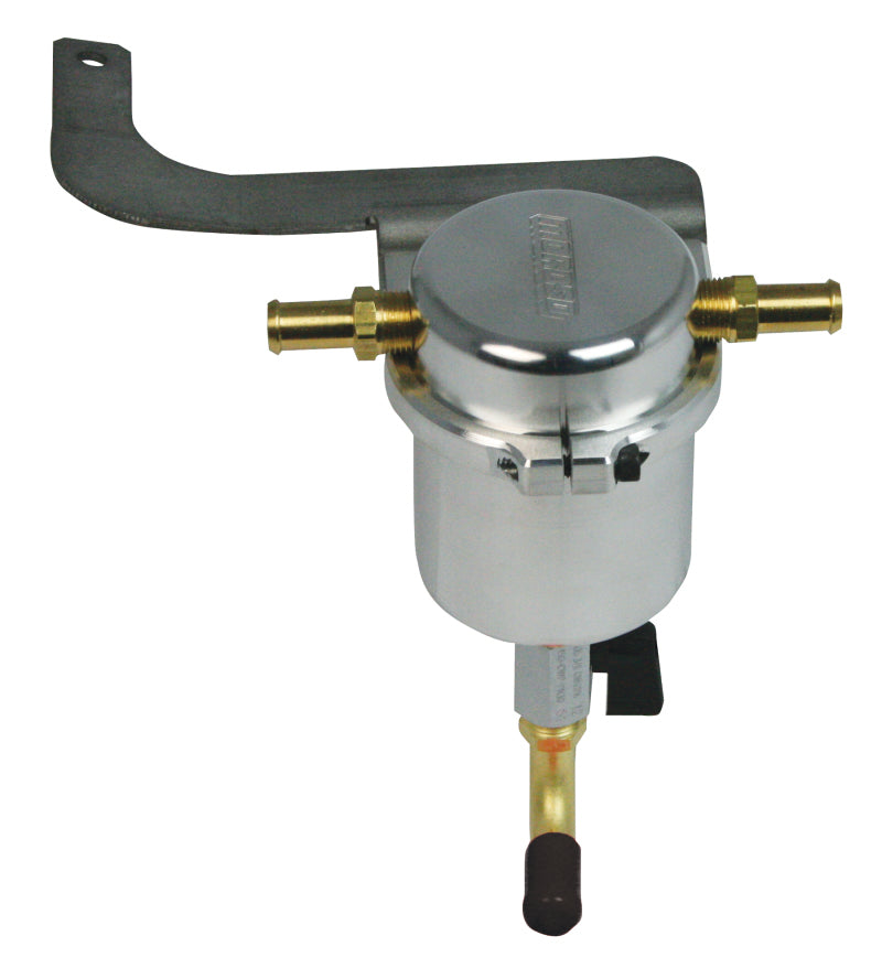 Moroso 95-99 BMW M3 Air/Oil Separator Catch Can - Billet Aluminum-thumbmail-1