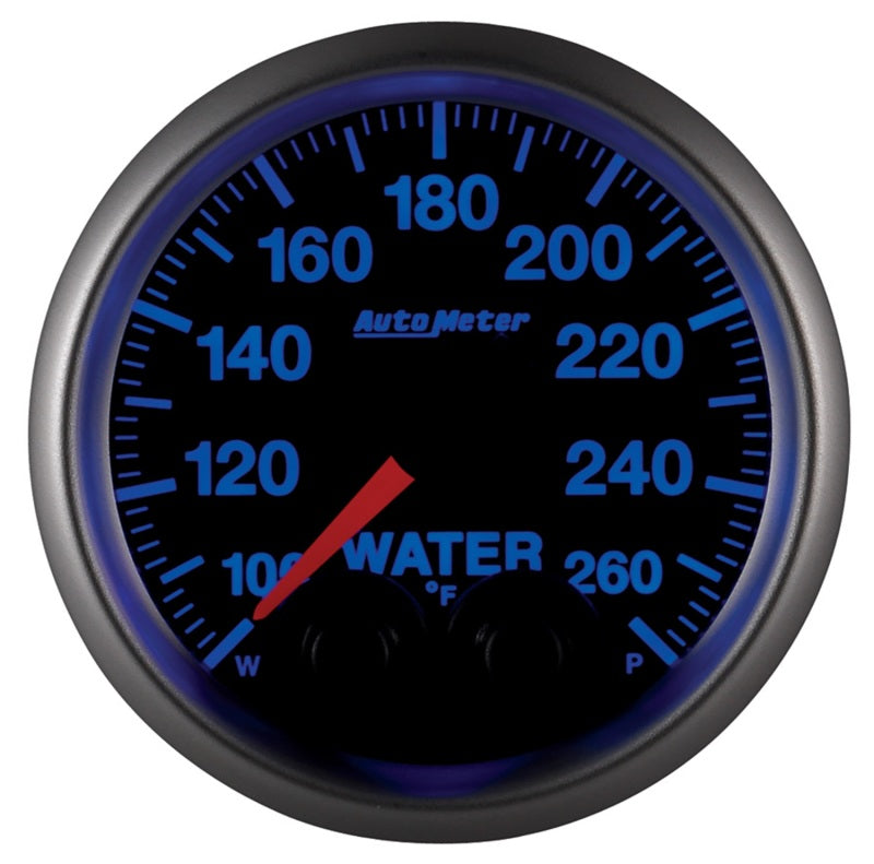 Autometer Elite 52mm 100-260 Degress F Water Temperature Peak and Warn Gauge w/ Electonic Control-thumbmail-3