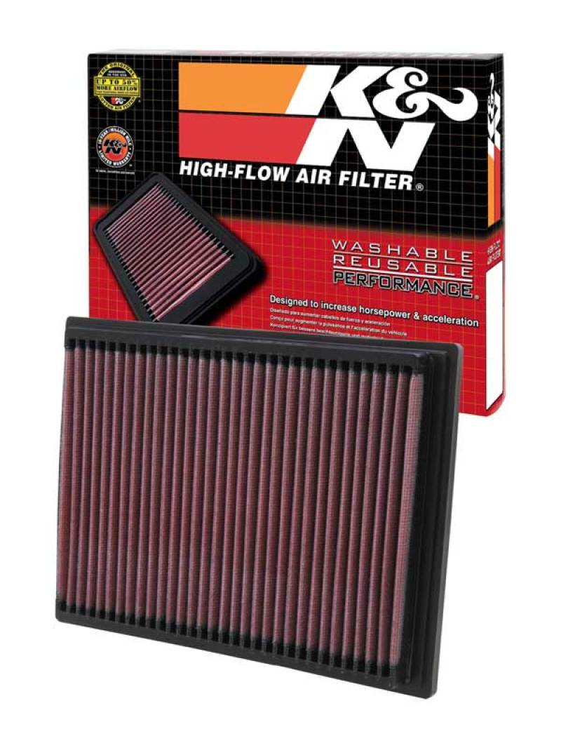 K&N 90-06 BMW 2.0/2.2/2.5/2.8/3.0/3.2L  Drop In Air Filter-thumbmail-8