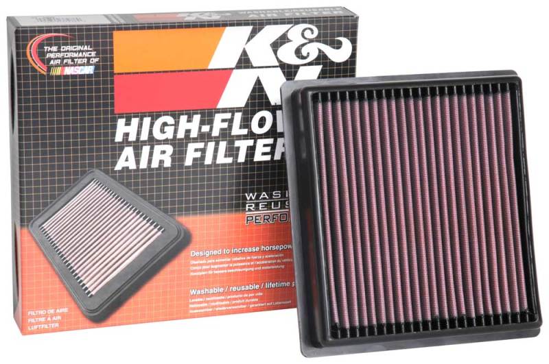 K&N 2019 Subaru WRX STI 2.5L F/I Replacement Air Filter-thumbmail-4
