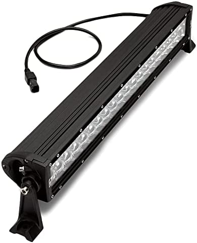 Body Armor 4x4 20in Blackout LED Light Bar Combo Beam with Wiring Harness