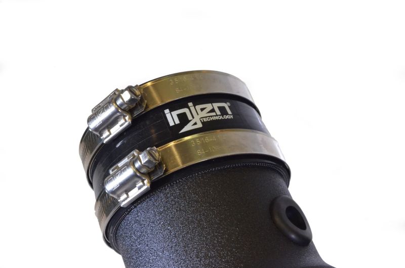 Injen 11-20 Dodge Challenger SRT-8 6.4L V8 Wrinkle Black Power-Flow Short Ram Intake-thumbmail-4