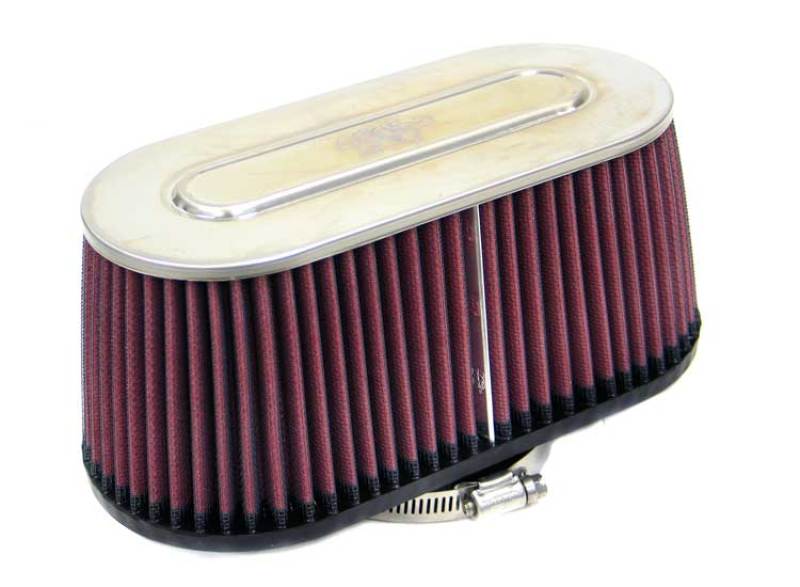 K&N Marine Engine Flame Arrestor - Oval Tapered 3.75in Flange ID / .75in Flange Length / 4in Height-thumbmail-2