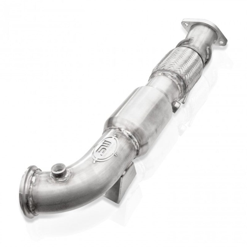 Stainless Works 2013-18 Ford Focus ST 3in High-Flow Cats Downpipe Factory Connection-thumbmail-6