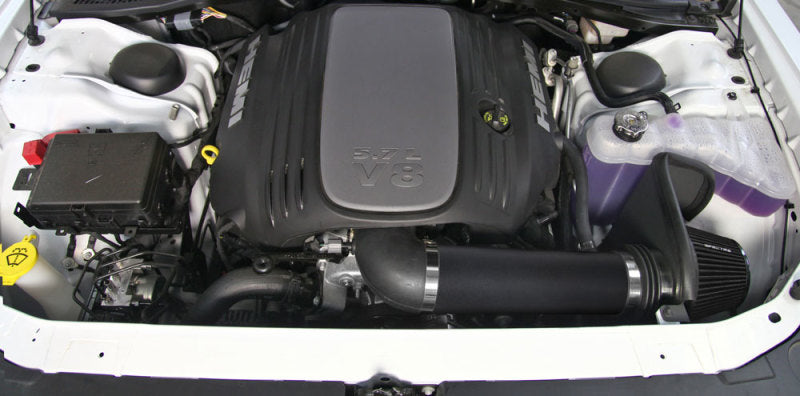 Spectre 11-19 Dodge Challenger/Charger 5.7L V8 Air Intake Kit - Black w/Black Filter-thumbmail-2