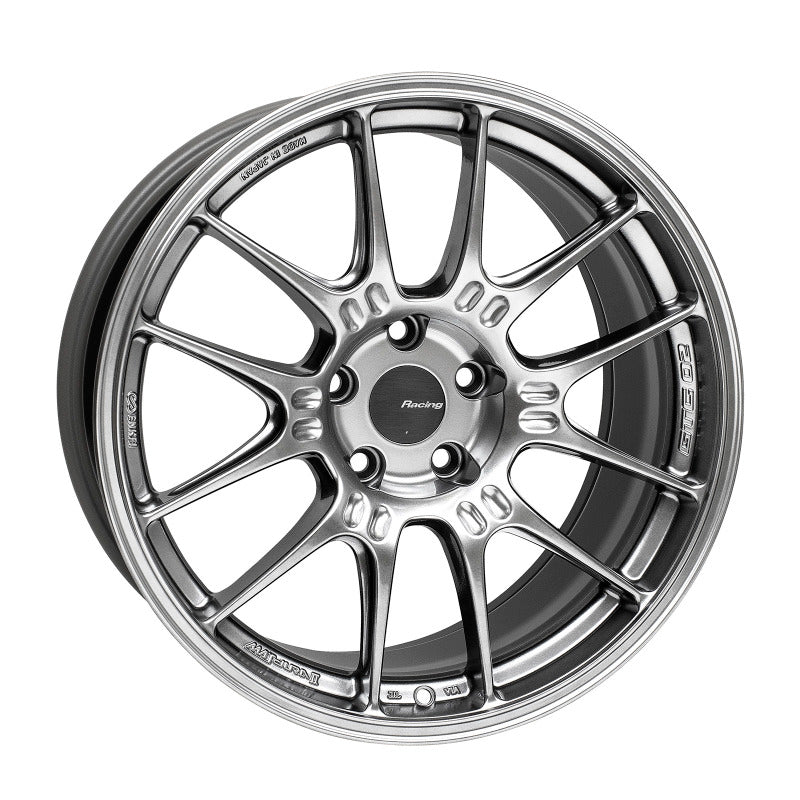 Enkei GTC02 18x9 5x112 25mm Offset 66.5mm Bore Hyper Silver Wheel-thumbmail-2