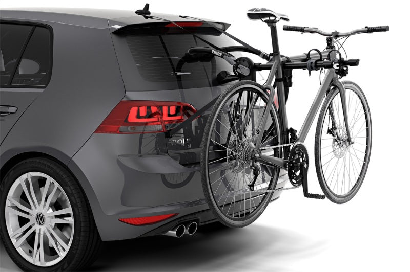 Thule Gateway Pro 2 Hanging-Style Trunk Bike Rack w/Anti-Sway Cages (Up to 2 Bikes) - Black-thumbmail-2