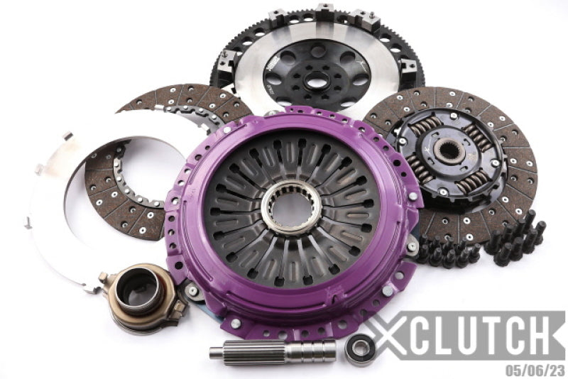 XClutch 15-21 Subaru WRX STi Base 2.5L 10.5in Twin Sprung Organic Clutch Kit-thumbmail-1