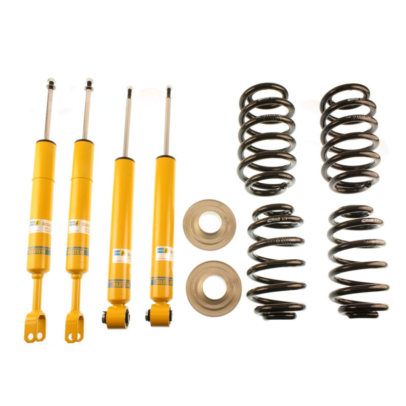 Bilstein B12 2003 Audi A4 Quattro Base Front and Rear Complete Suspension Kit-thumbmail-1