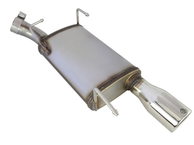 aFe Axle-Back Exhaust 2.5in 409SS w/Polished Tip 05-09 Ford Mustang V6 4.0L-thumbmail-3