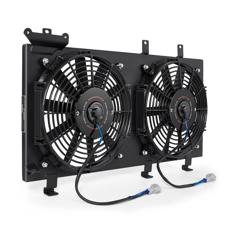 Mishimoto 01-07 Subaru WRX/STI PNP Aluminum Fan Shroud Black-thumbmail-2