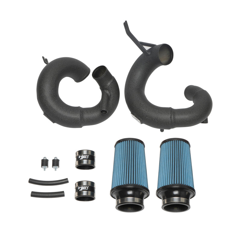 Injen 18-20 Kia Stinger 3.3L Twin Turbo Wrinkle Black Short Ram Air Intake-thumbmail-7