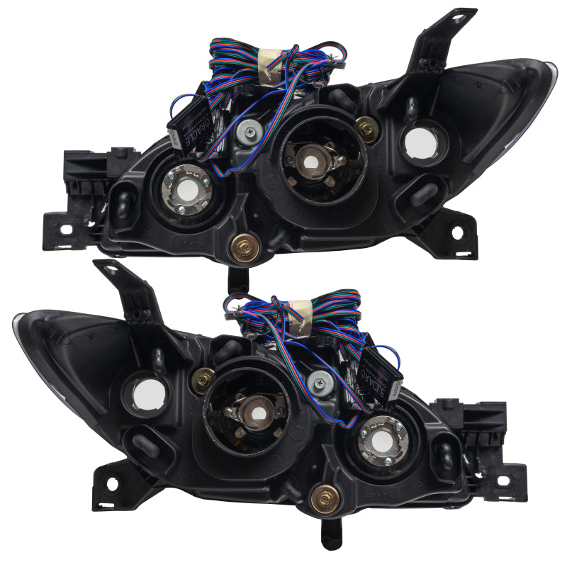 Oracle 04-09 Mazda 3 SMD HL - 4DR - Halogen Style - ColorSHIFT w/ 2.0 Controller-thumbmail-3