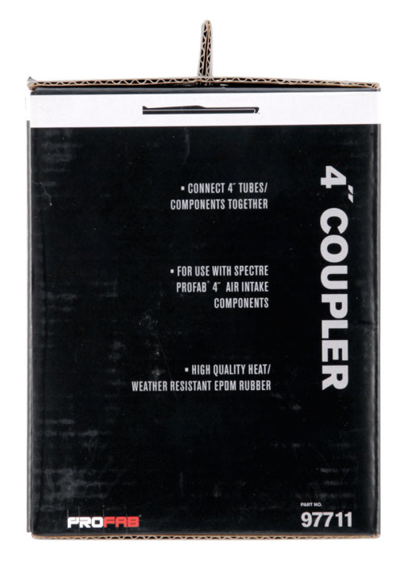 Spectre Coupler 4in. ID - Black-thumbmail-9