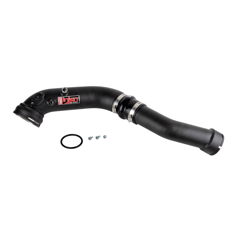 16-20 BMW L6-3.0L/ Turbo/ Twin Turbo/L4-2.0L/ L6-2.5L Wrinkle Black Turbo SES Intercooler Pipes-thumbmail-3