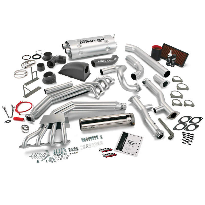 Banks Power 04-05 GM 8.1 Mh-W20/22 (R-Exit) PowerPack System-thumbmail-2