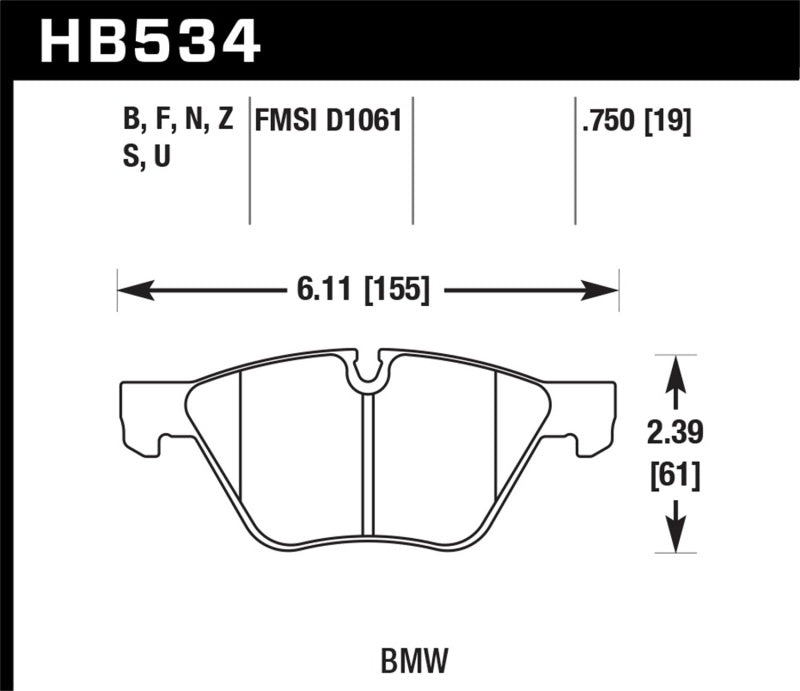 Hawk HP+ Street Brake Pads-thumbmail-1