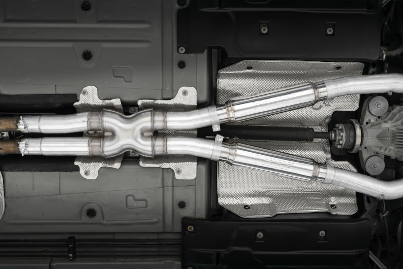 MBRP 15-16 Dodge Challenger RT 5.7L Aluminized Steel 3in Dual Rear Cat-back Quad Tips - Street-thumbmail-3