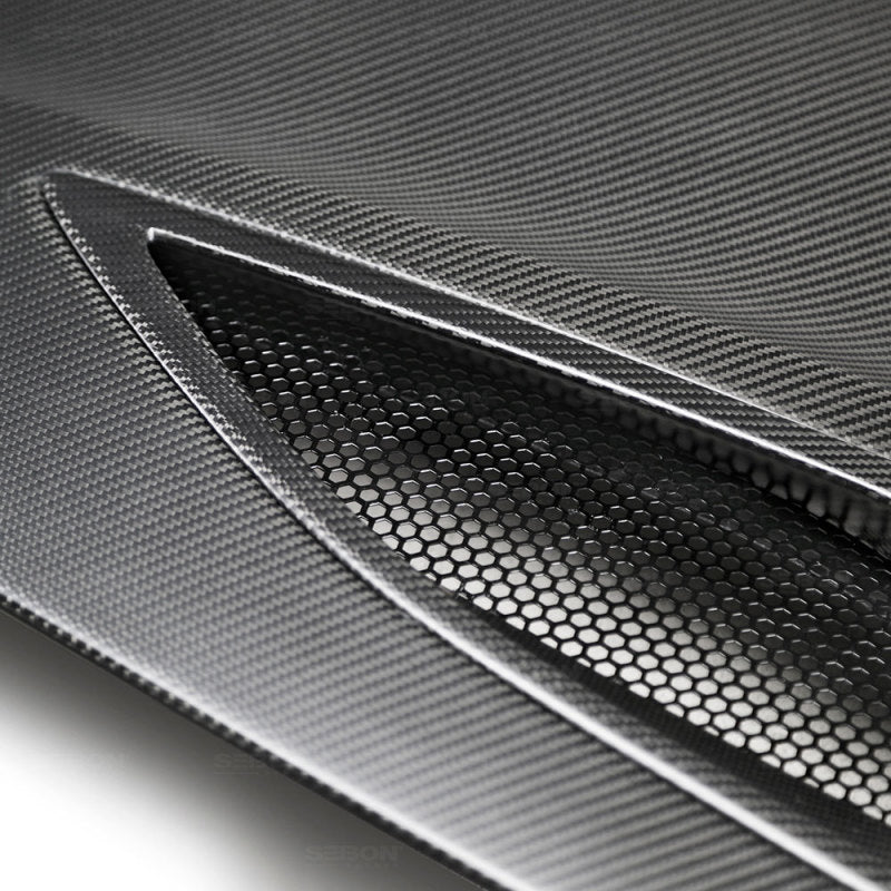 Seibon 17-18 Acura NSX OEM-style Dry Carbon Hood-thumbmail-4