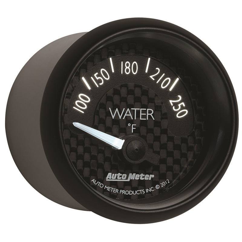 Autometer GT Series 52mm Short Sweep Electronic 100-250 Deg F Water Temperature-thumbmail-2