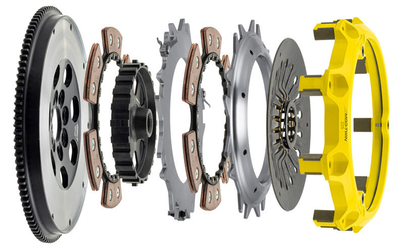 ACT EVO 10 5-Spd Only Mod Twin HD Race Kit Unsprung Hub Torque Cap 895ft/lbs Not For Street Use-thumbmail-1