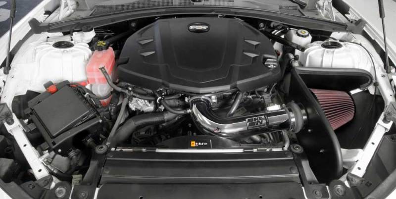 K&N 16-17 Chevy Camaro 3.6L Silver Typhoon Short Ram Intake-thumbmail-4