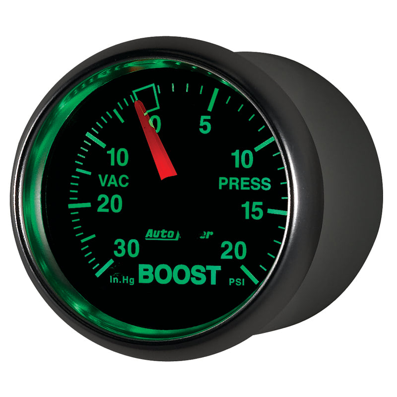 Autometer GS 52mm 30 in Hg/20 psi Mechanical Vacuum/Boost Gauge-thumbmail-4