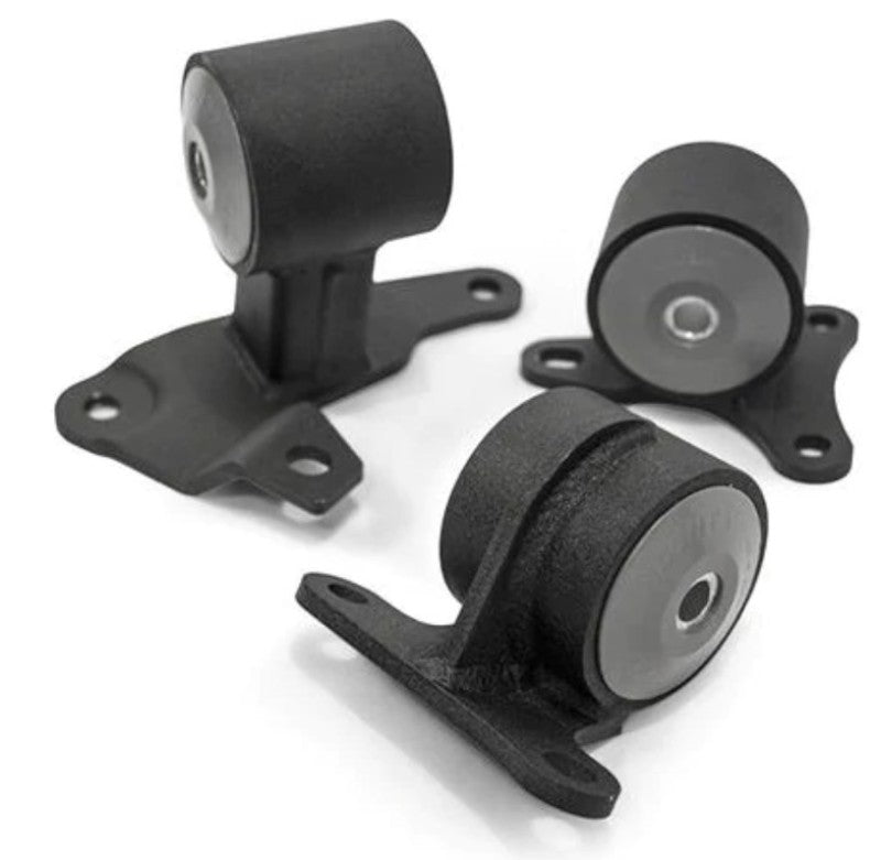 Innovative 90-93 Accord H/F Series Black Steel Mounts 75A Bushings (Auto to Manual)-thumbmail-1